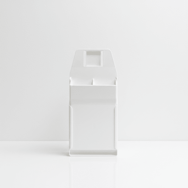 Double Knife Scabbard, White Front, 200mm