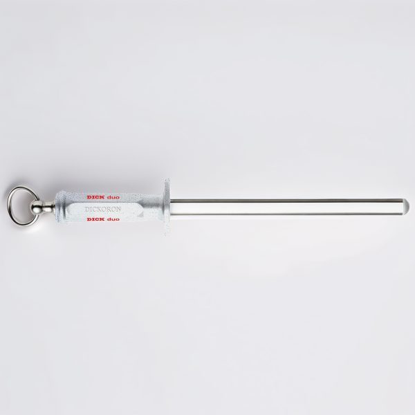 F.Dick DICKORON DUO Sharpening Steel, Diamond/Ceramic, 10" Square