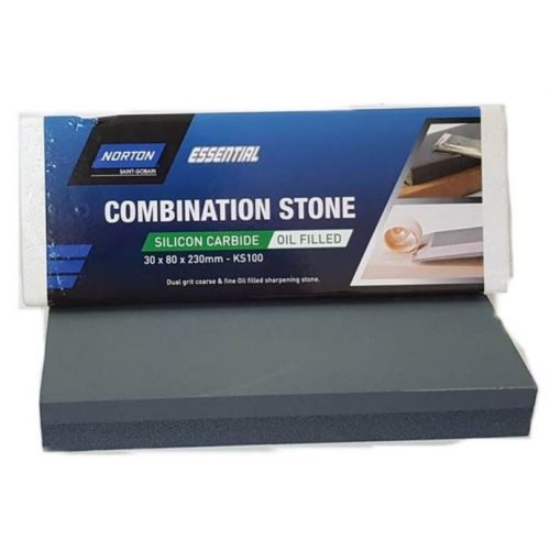 NORTON STONE KS100 Combination Oil Filled Stone 230x80x30mm Argus