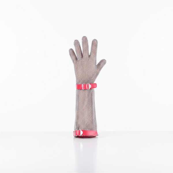 Reton Stainless Steel Mesh Cuff Glove, 22cm