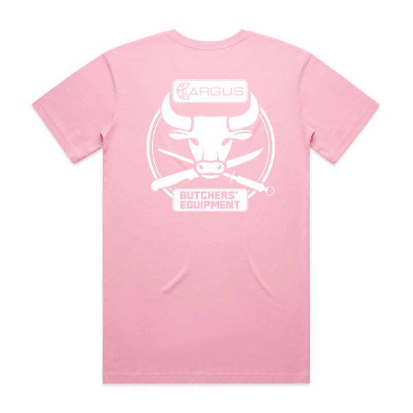 Argus Butchers T-Shirt Pink - Image 2