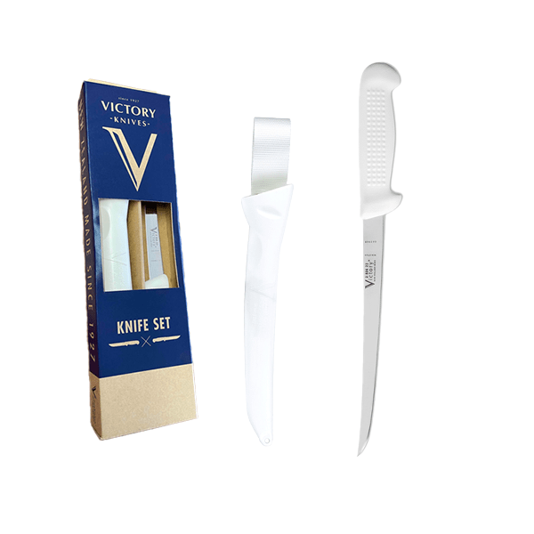 VICTORY FILLETING GIFT SET WHITE Argus