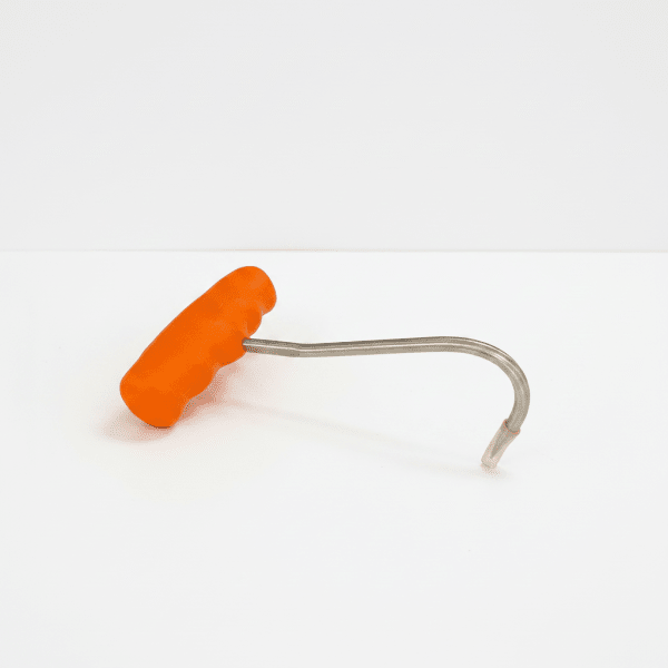 Boning Hook Moulded Grip Handle, Orange