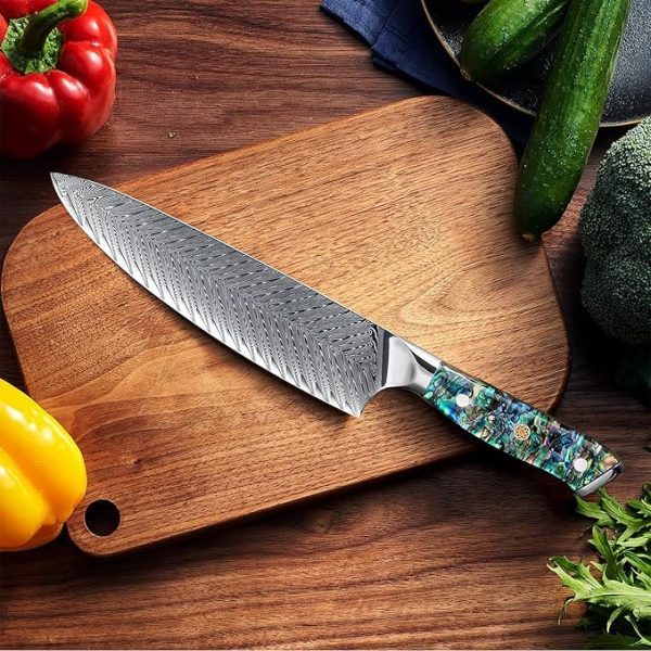 Paua Handle Chefs Knife